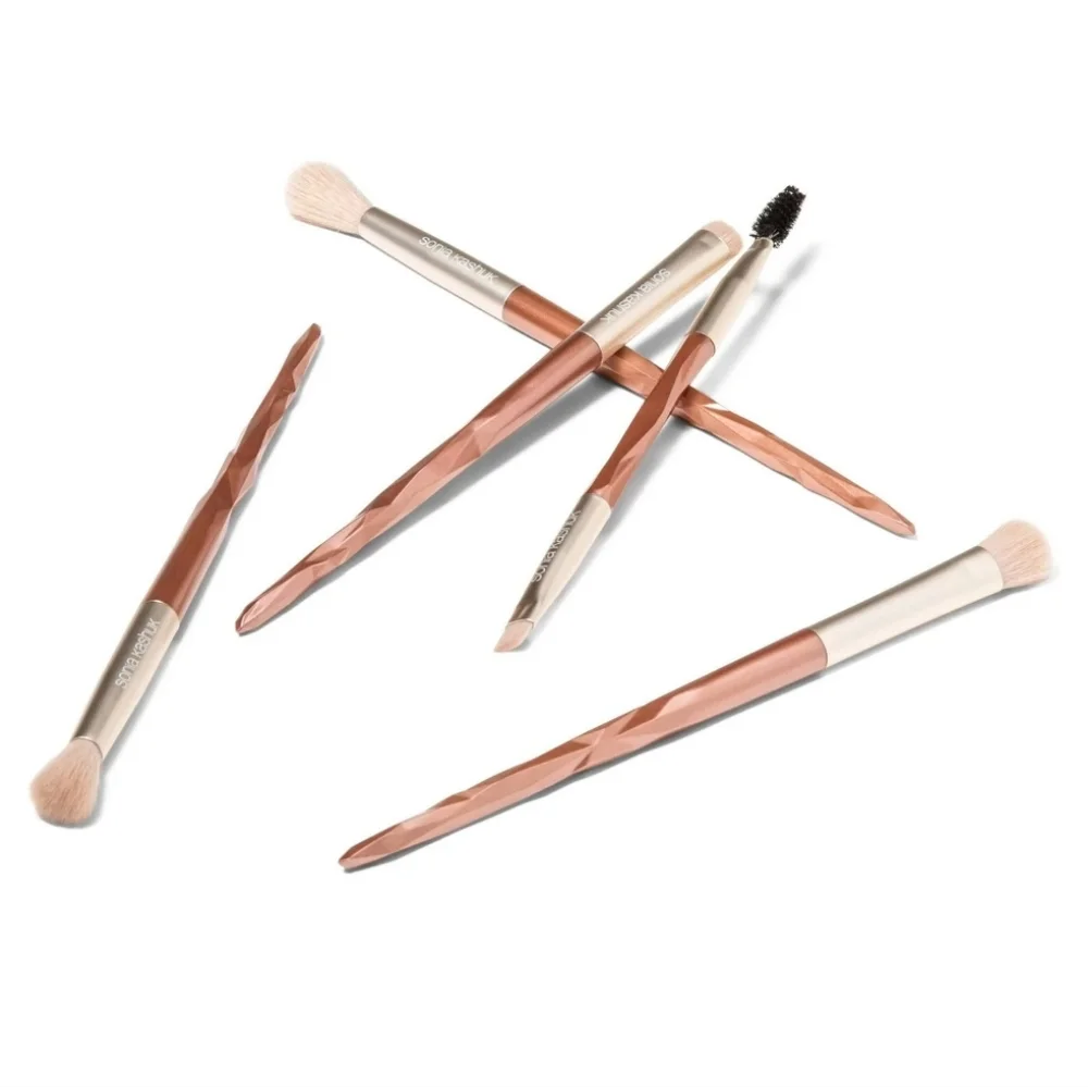 Sonia Kashuk Rose Gold Eye Brush Collection